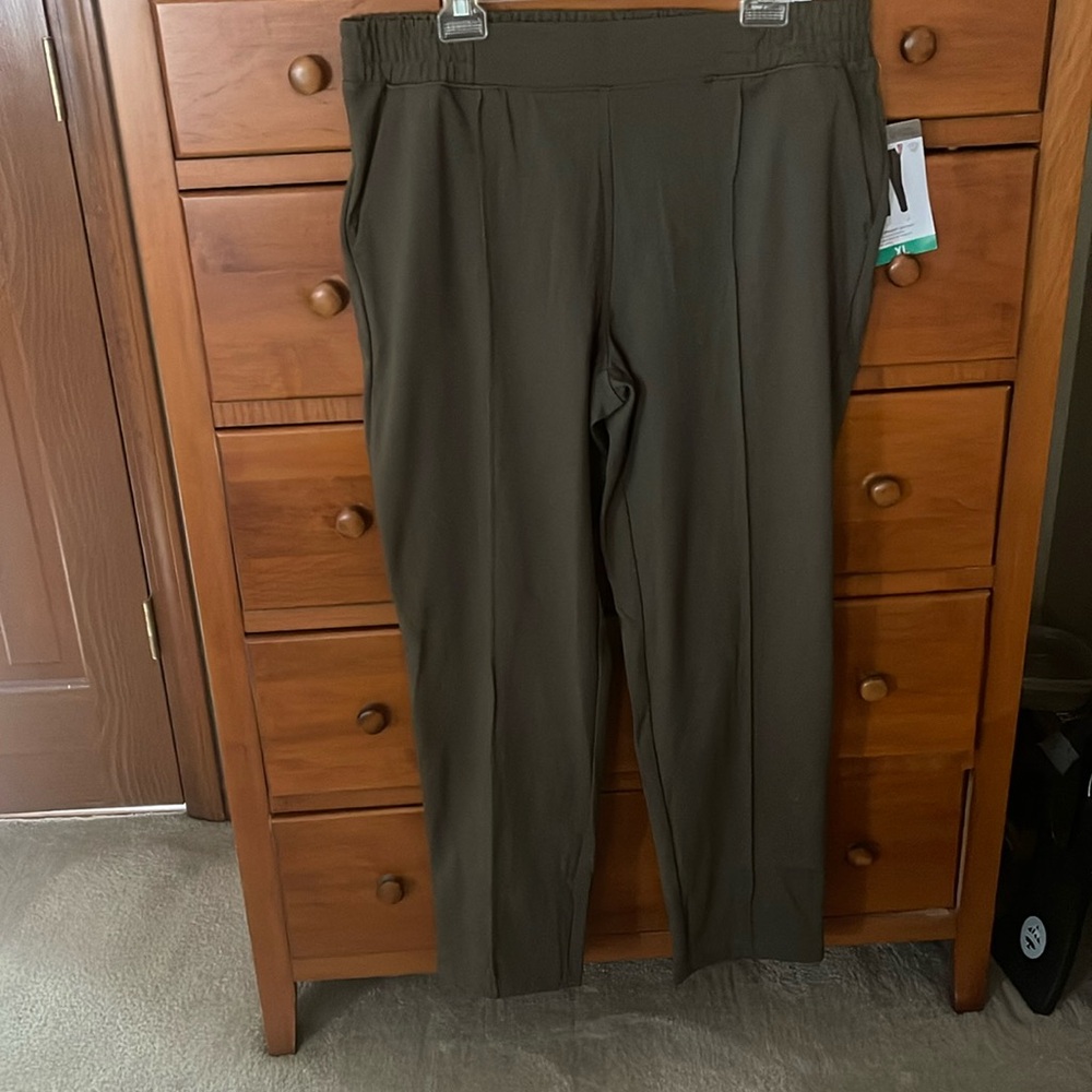 NWT ladies Mondetta knit pants size XL